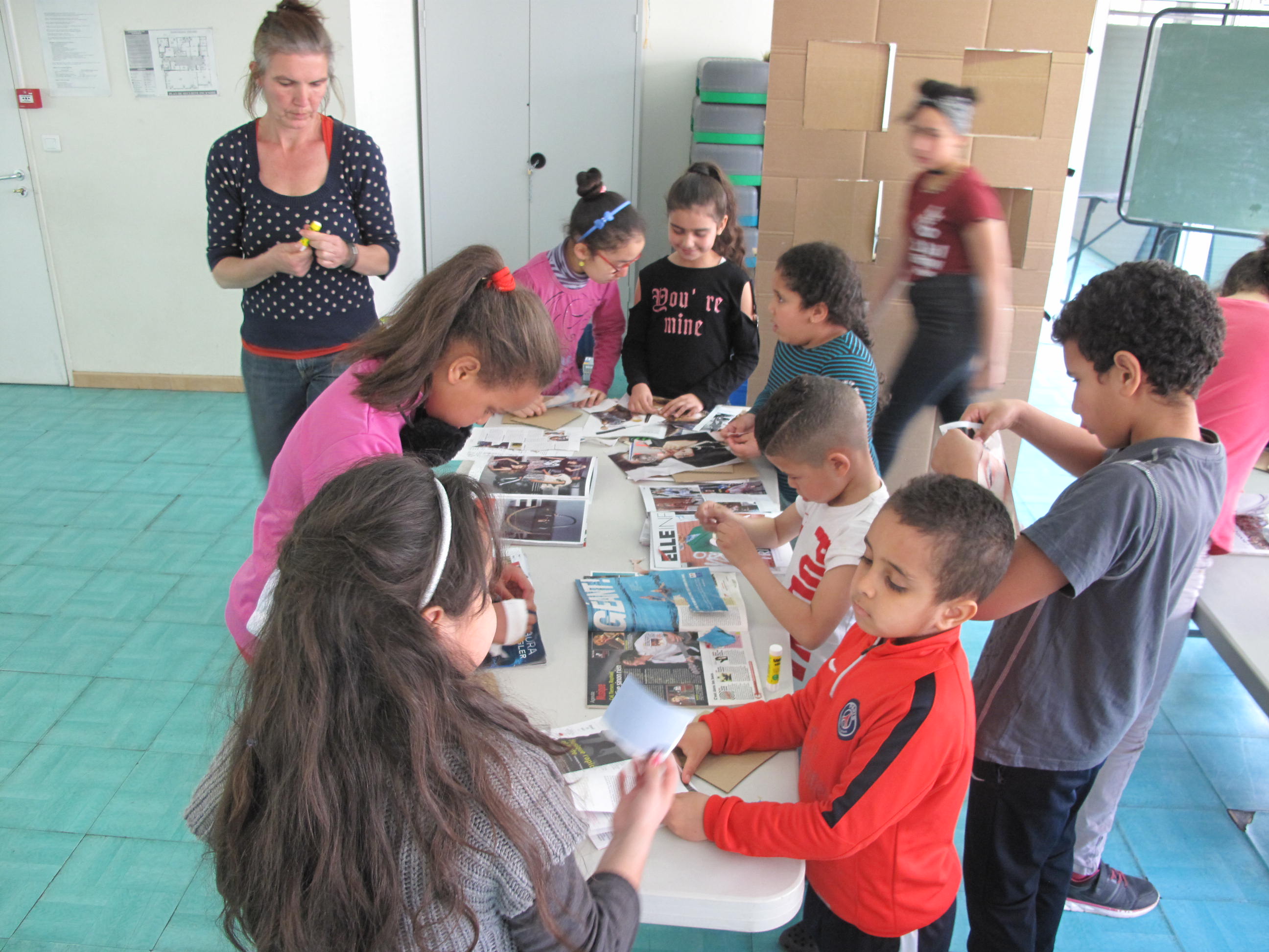 Atelier parents enfants autour de Riposte avec Le Petit Atelier