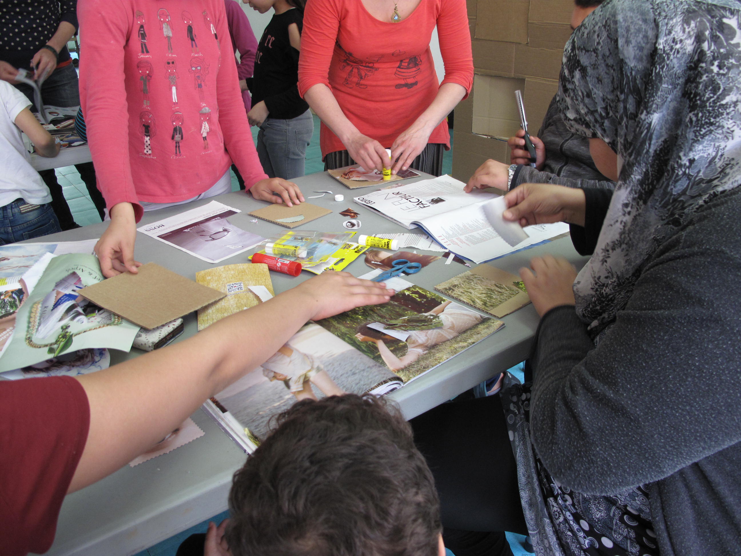 Atelier parents-enfants autour de Riposte avec Le Petit Atelier